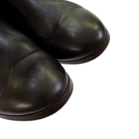 Coach Leather Hewes Bootie Ankle Boot Black Size 6 - Picture 9 of 16